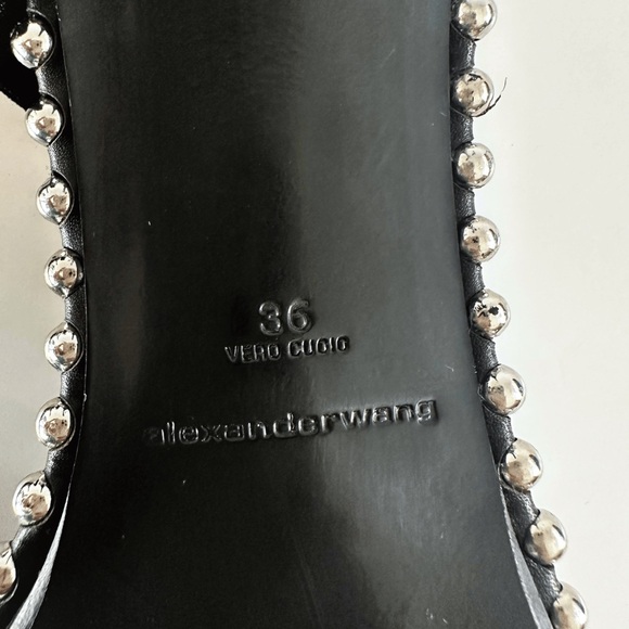Alexander Wang Nova Stud Sandals Calf